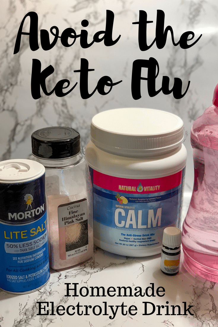 If you're living a low carb or Keto lifestyle, then you've probably heard of Keto Flu. I've got a great, homemade electrolyte drink to help you avoid it! 
