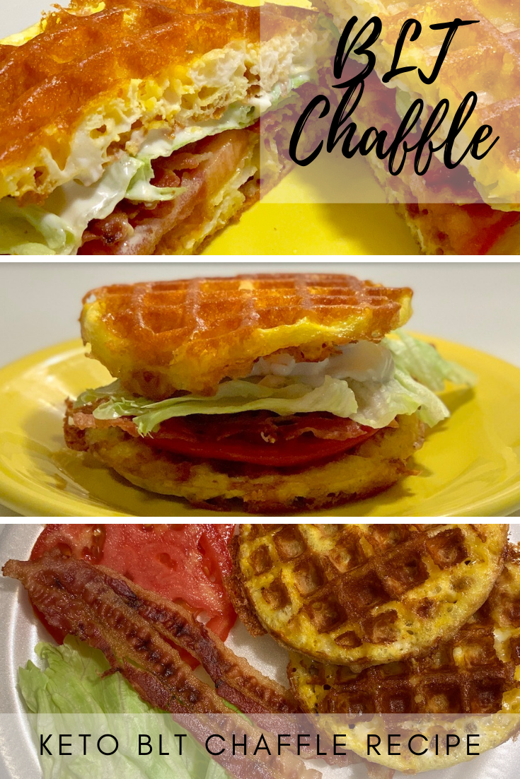 If you haven't tried the chaffle yet, you need to. I'm living the keto lifestyle and chaffles like the BLT Chaffle have been a staple for me! So good!