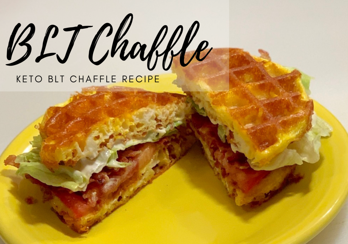 If you haven't tried the chaffle yet, you need to. I'm living the keto lifestyle and chaffles like the BLT Chaffle have been a staple for me! So good!