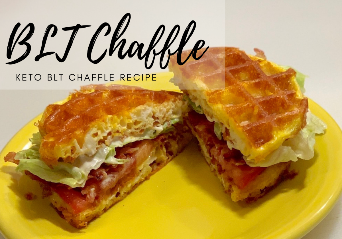 BLT Chaffle Best Keto Version of the Classic BLT • Blogging Mom of 4