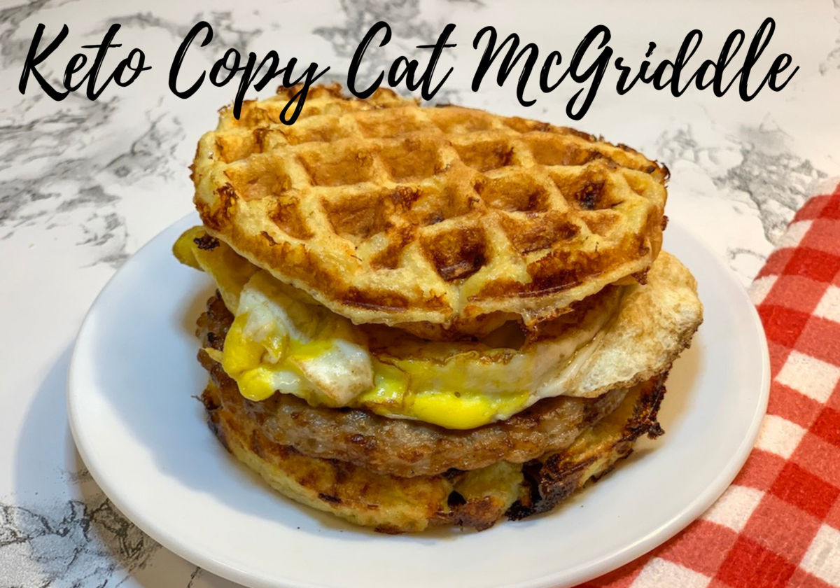 Before switching to a keto lifestyle, the McGriddle was one of my FAVORITES! So having this Keto Copy Cat McGriddle is awesome!