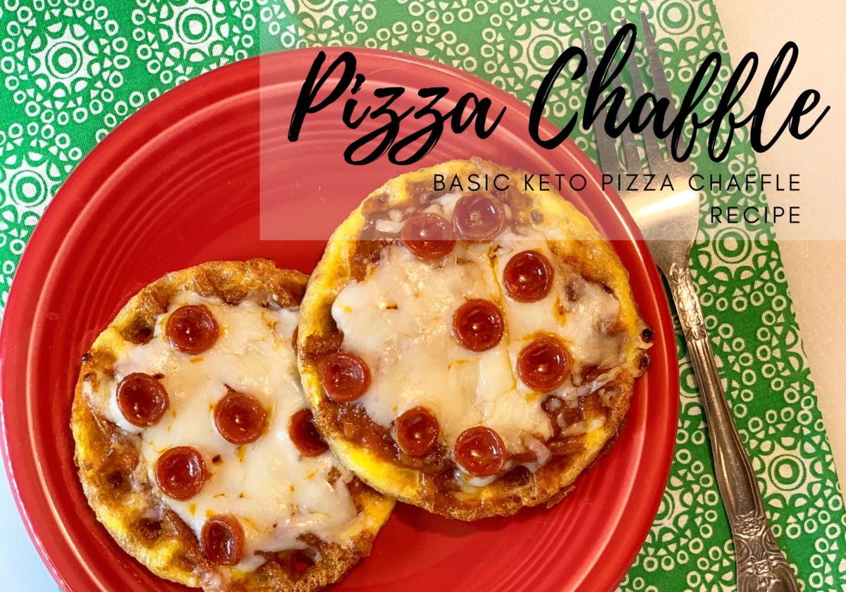 Have you had your first chaffle yet? If not, start with the basic chaffle recipe and then you can easily make a pizza chaffle.