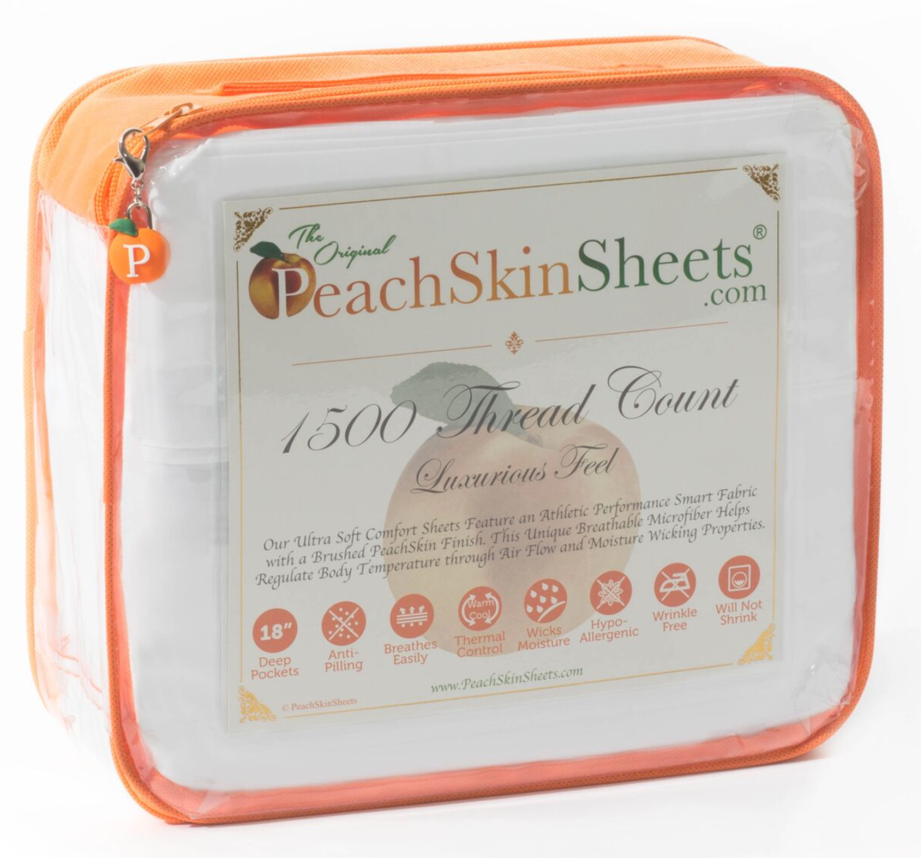 PeachSkinSheets Packaging