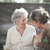 Two Adult Women Beside Each Other